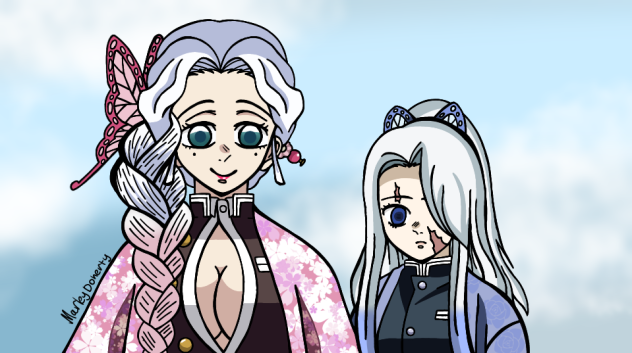 Mitsuki and her little sister katsuki