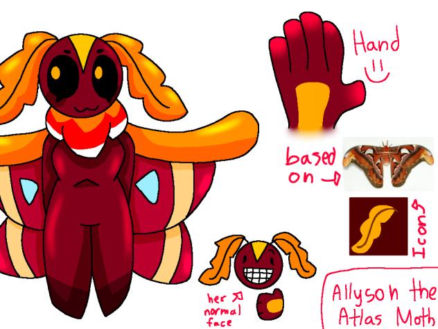 chubby atlas moth (allyson remake)