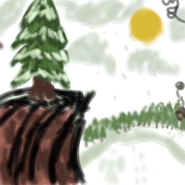 bright winter - ibisPaint