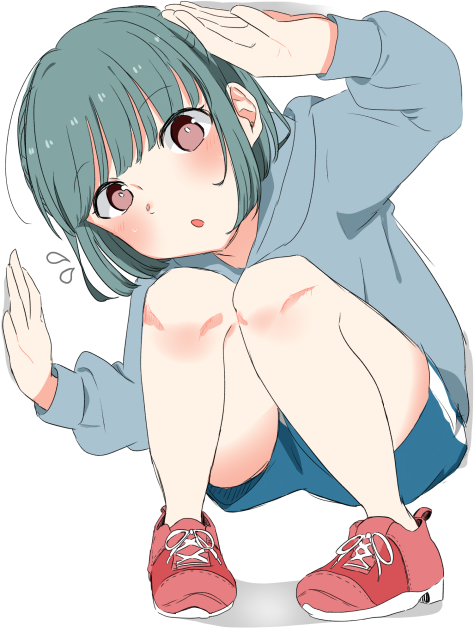 ぎゅうぎゅうな女の子