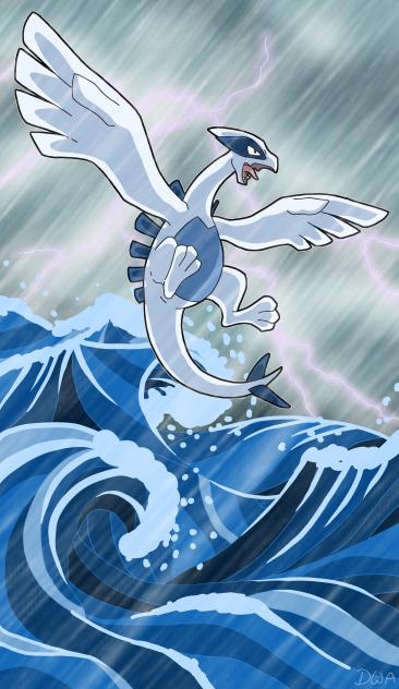 Lugia Poster Wallpaper
