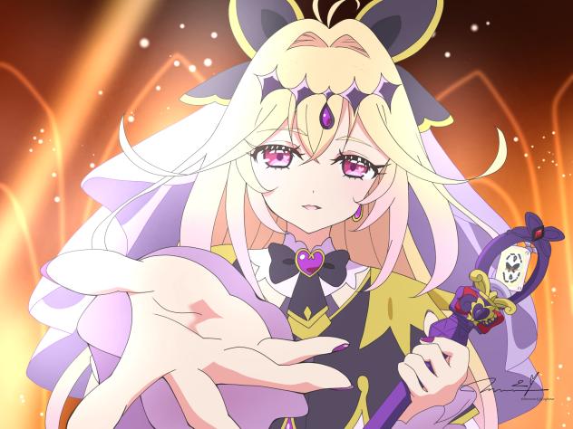 変身バンク　キュアアルカナシャドウ