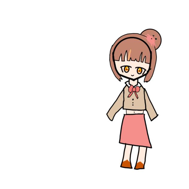 カニぱんのお部屋の私服カニぱん