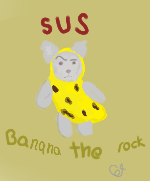 Banana the rock