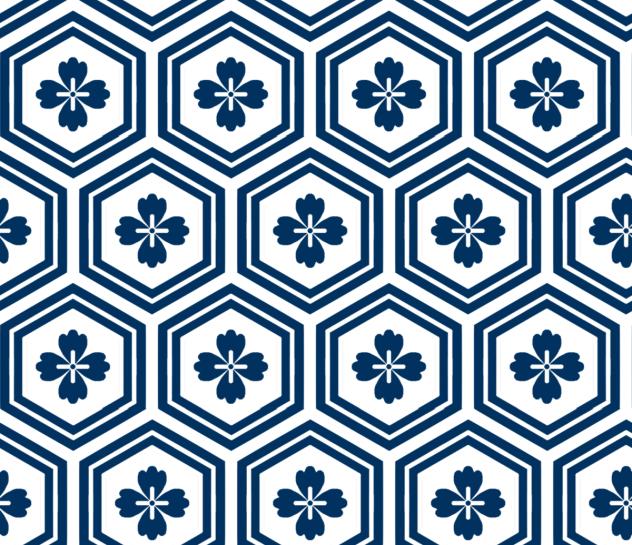 Kikko pattern 2 d