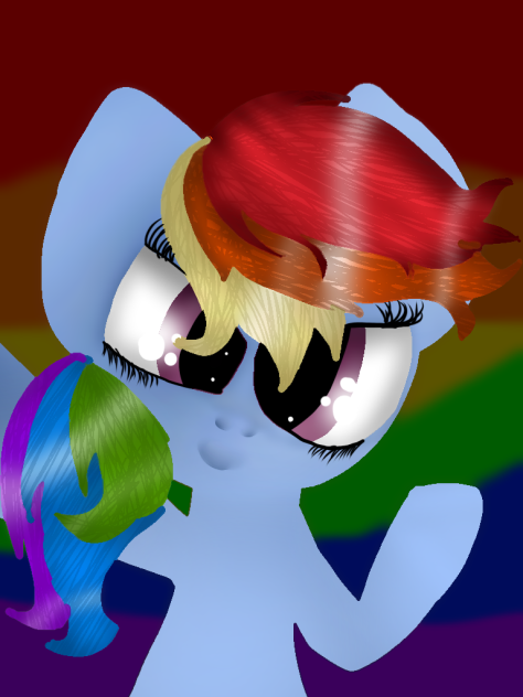 MLP- Rainbow Dash speedpaint