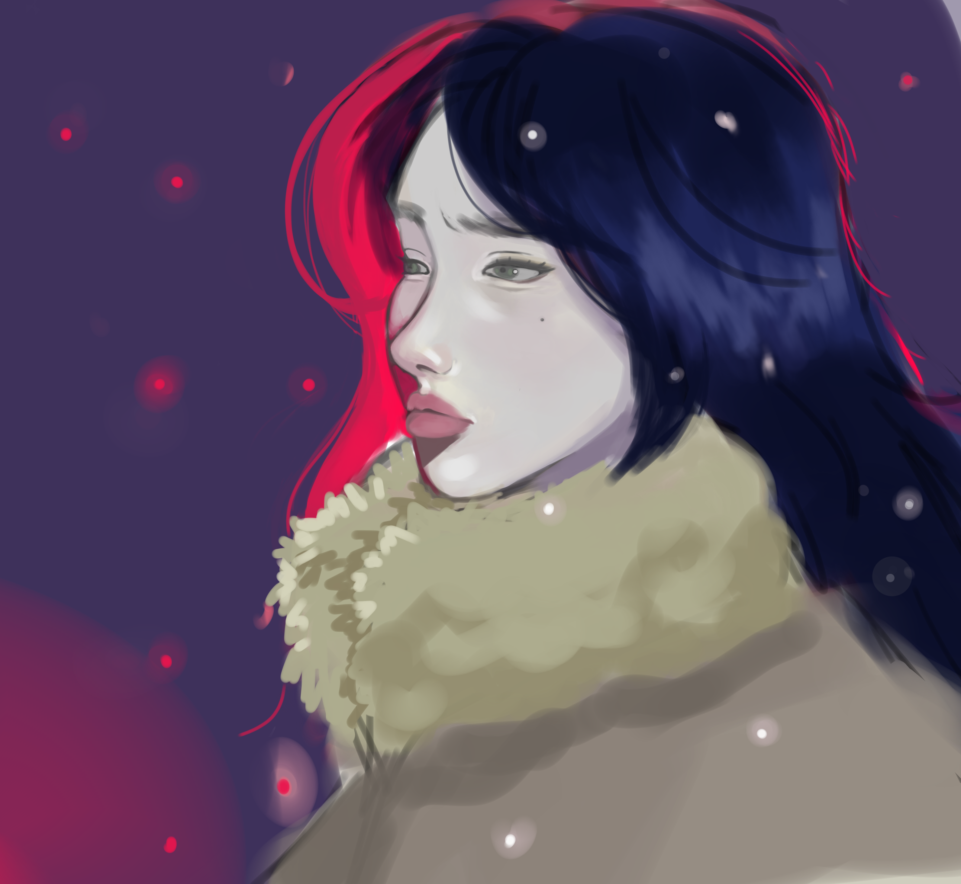 red lighting - ibisPaint