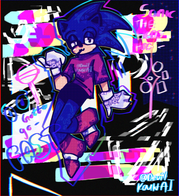 Sonic The Hedgehog.