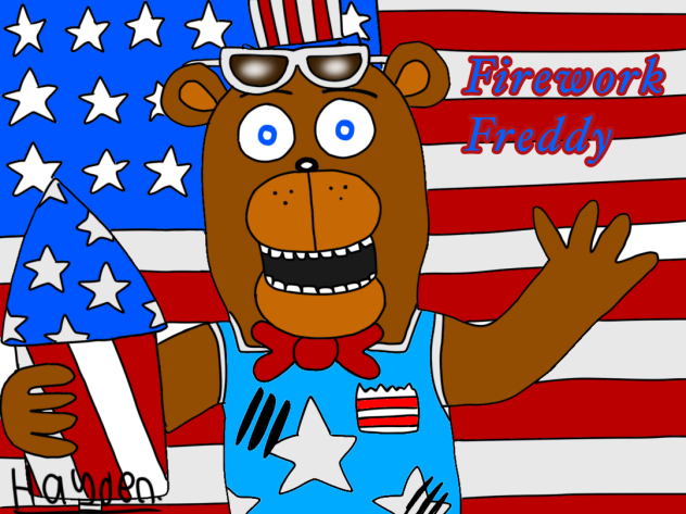 Firework Freddy Speed draw
