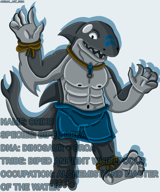 Oriko Dinosaur + Orca