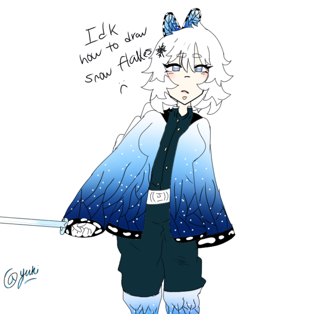 Demon slayer oc (drawling)