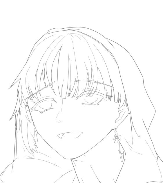 No title 線画