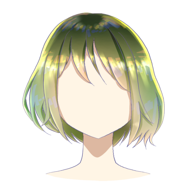 メイキング　髪