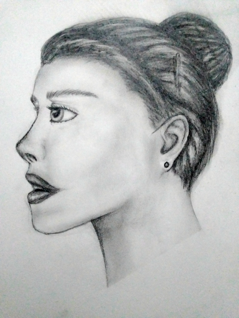 Lady with a bun