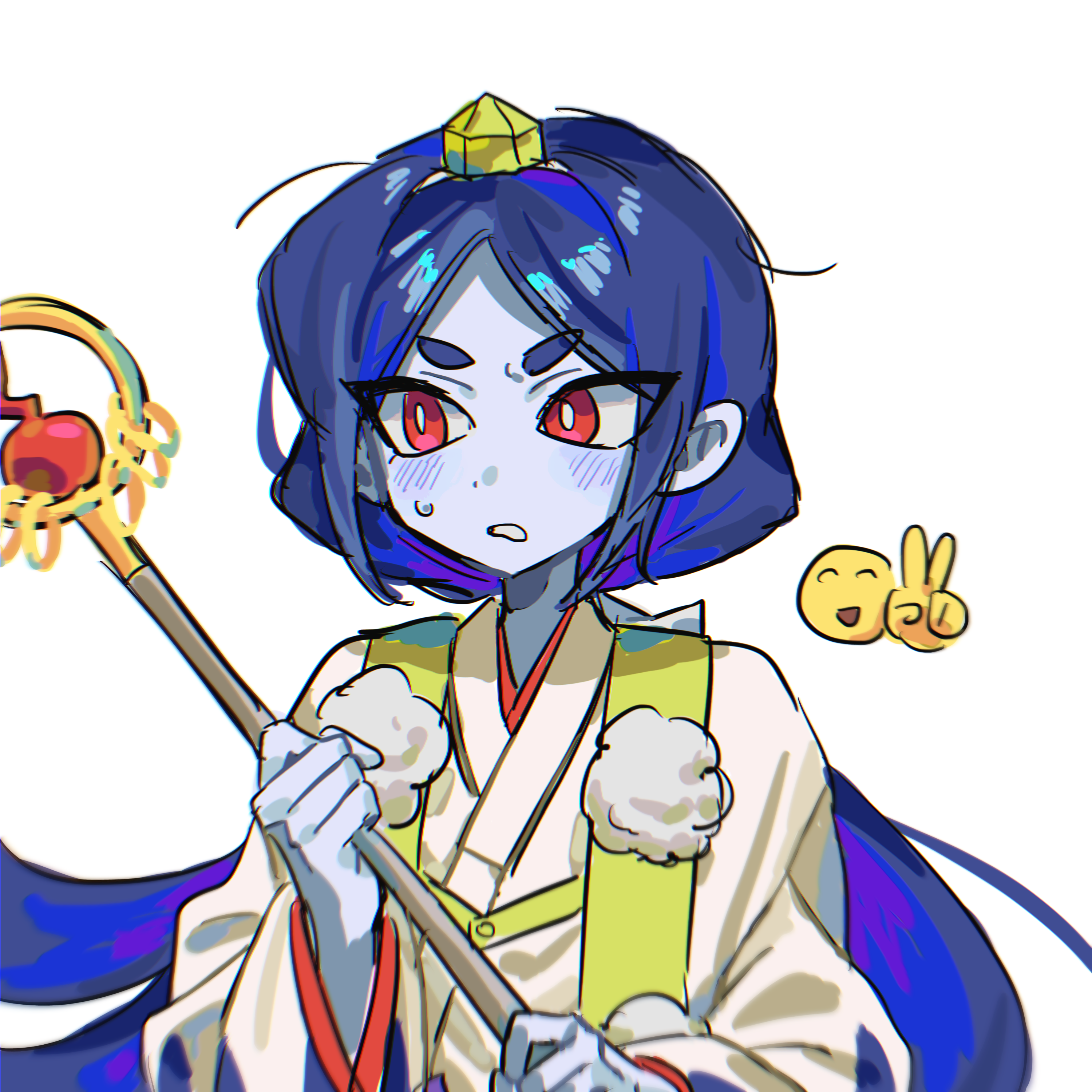 手描きイラスト＊オリジナル【烏天狗】 烏天狗 #original #illustration #illust #art #painting