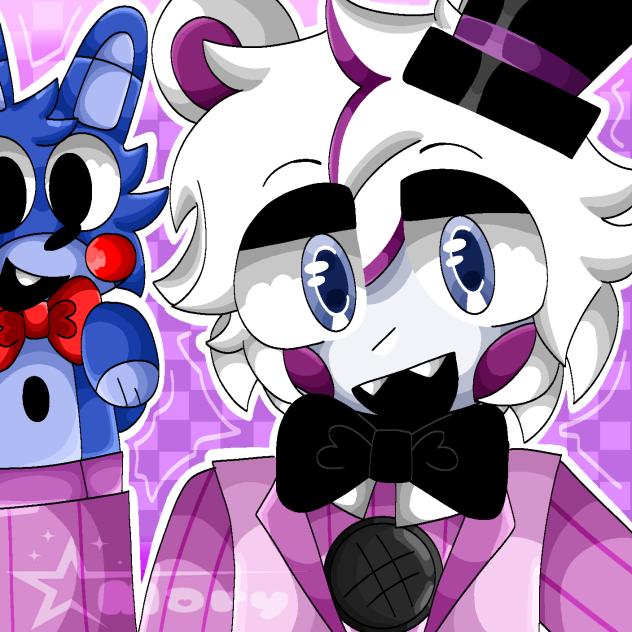 Funtime Freddy!! 💜🤍🖤
