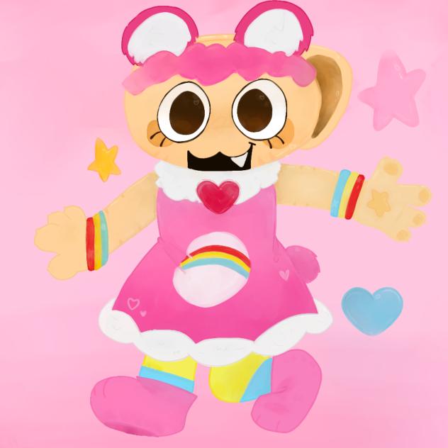 ‘•.¸♡ Cheer Bear Shelly♡¸.•’