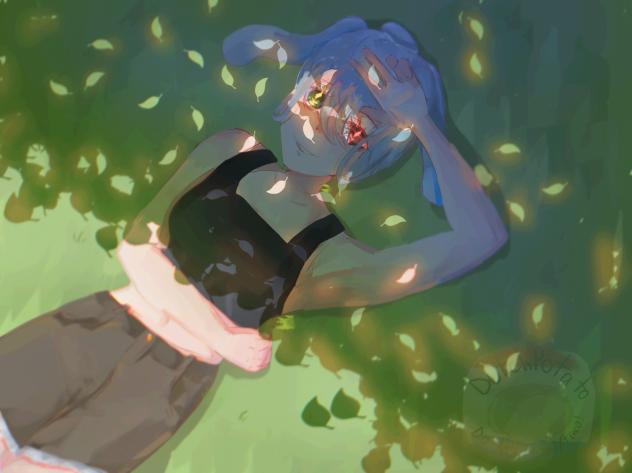 The moment when art block comes back