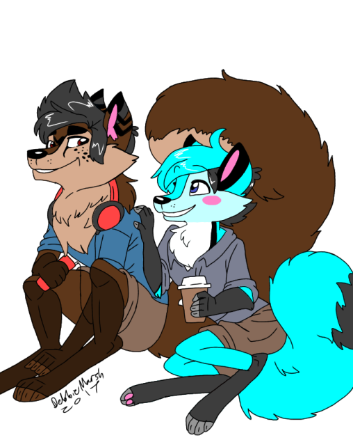 Gravity falls 13- Will and my oc Kilroy