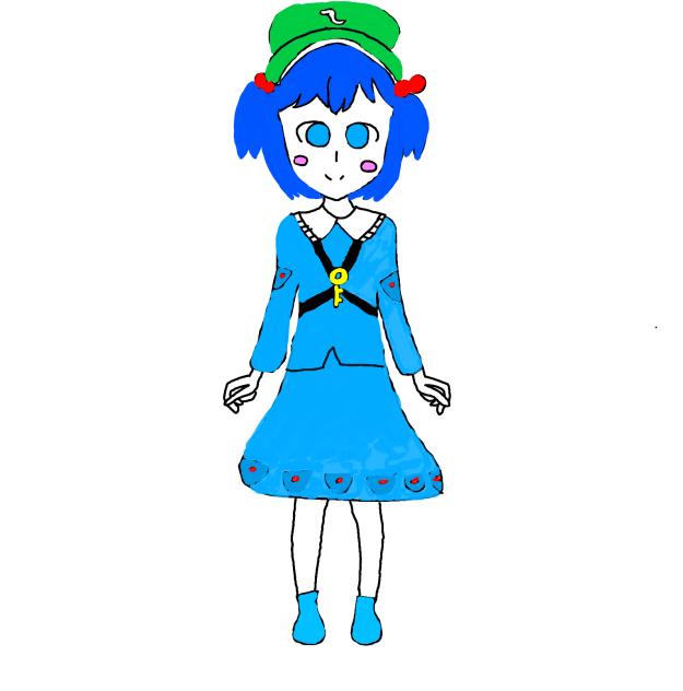 河城　にとり書いてみました!