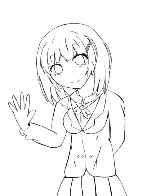 線画2