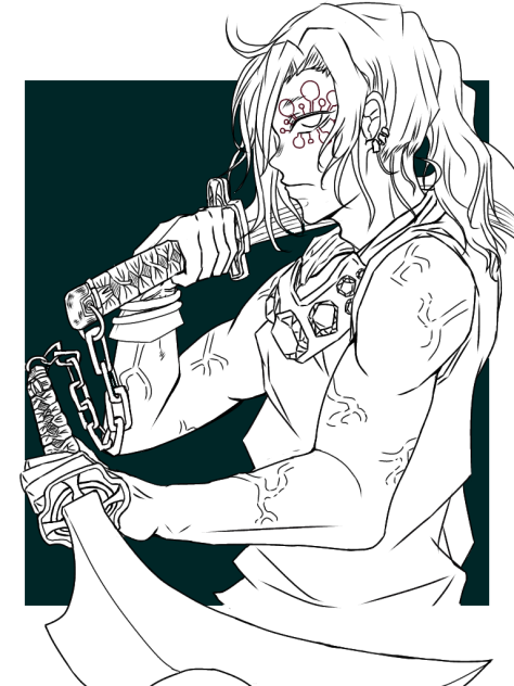 宇随天元オリジナル 色塗りver