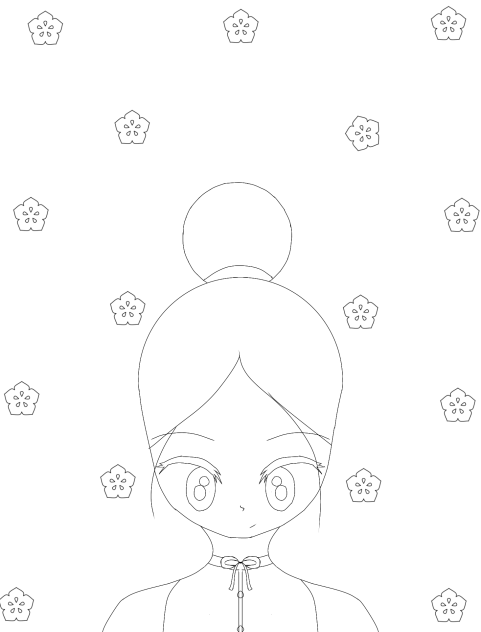 simple coloring page