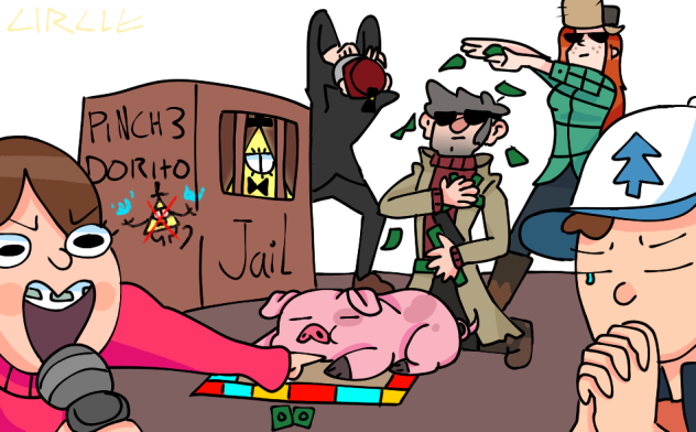 Gravity falls monopoly 💵🔼