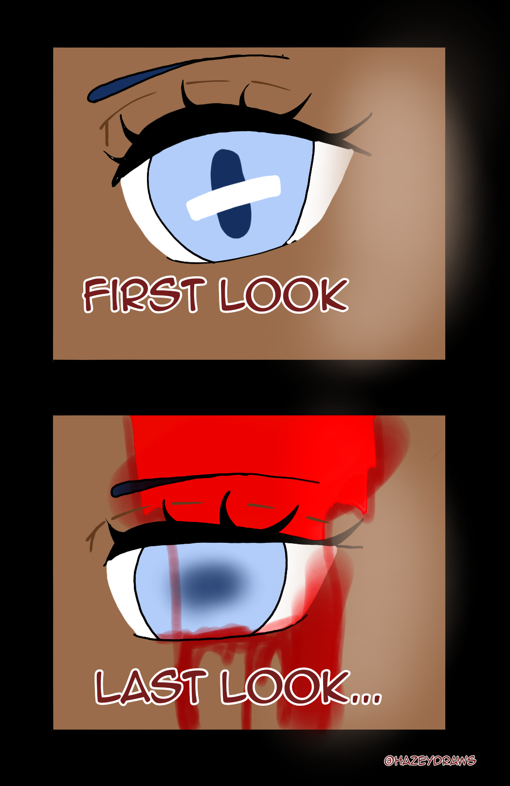 First look vs Last look - ibisPaint
