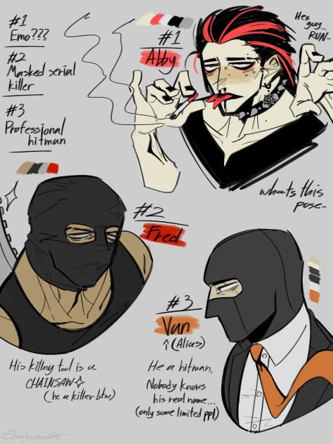 Random chars (fix＆add stuff)