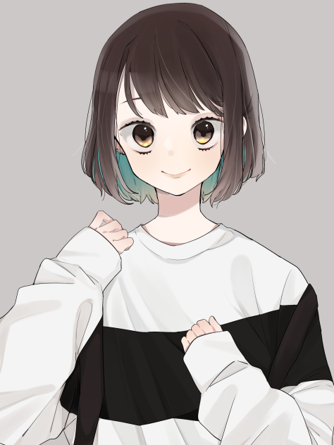 インナーカラー女子
