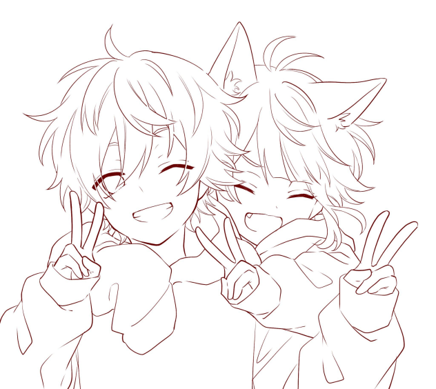 さとりぃ(塗り絵などにお使い下さい)すとぷり