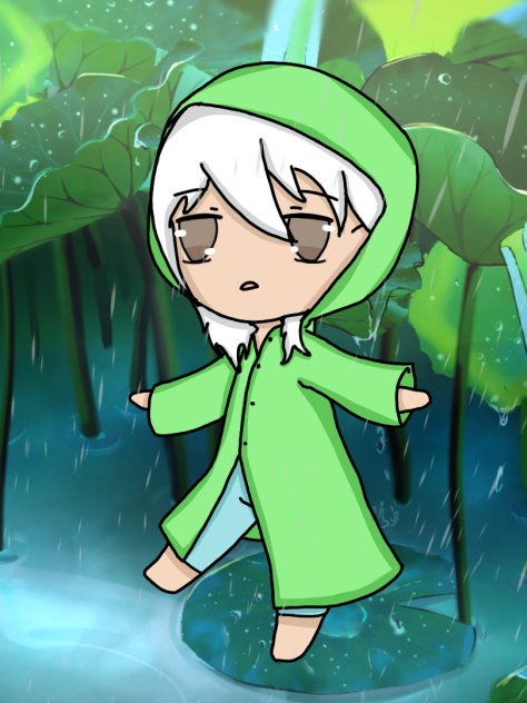 Girl on Lilly pad 🐸🍃💧