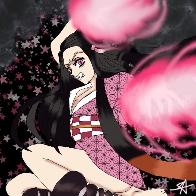 Nezuko Kamado in Demon form