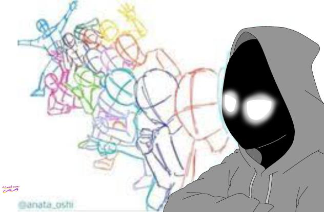 Friend group line up collab