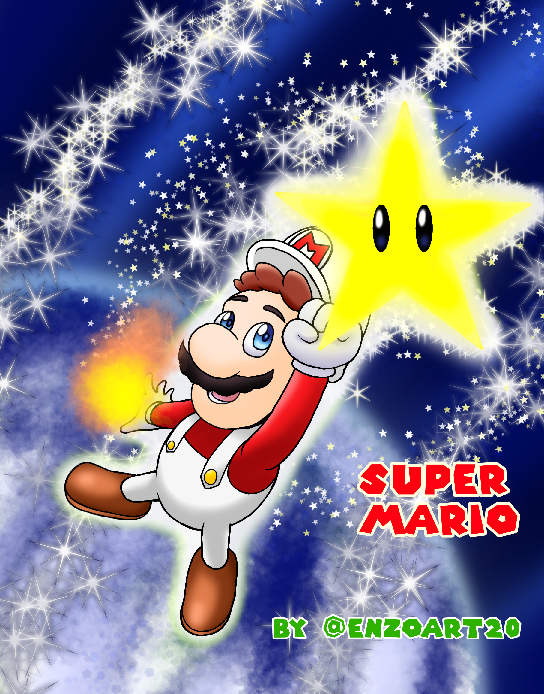 Super Mario - ibisPaint