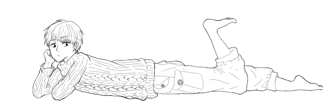 ヘッダー線画