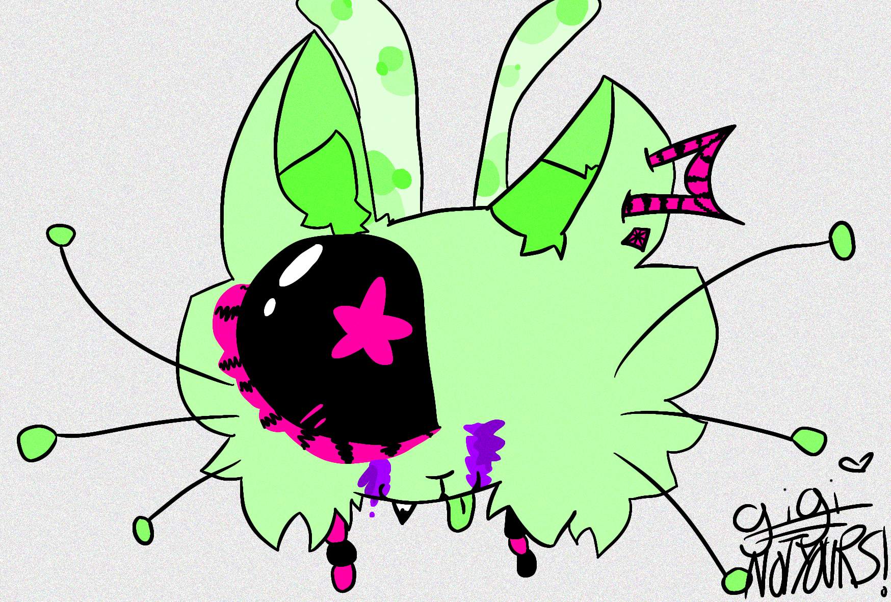 Scene alien mask!! - ibisPaint