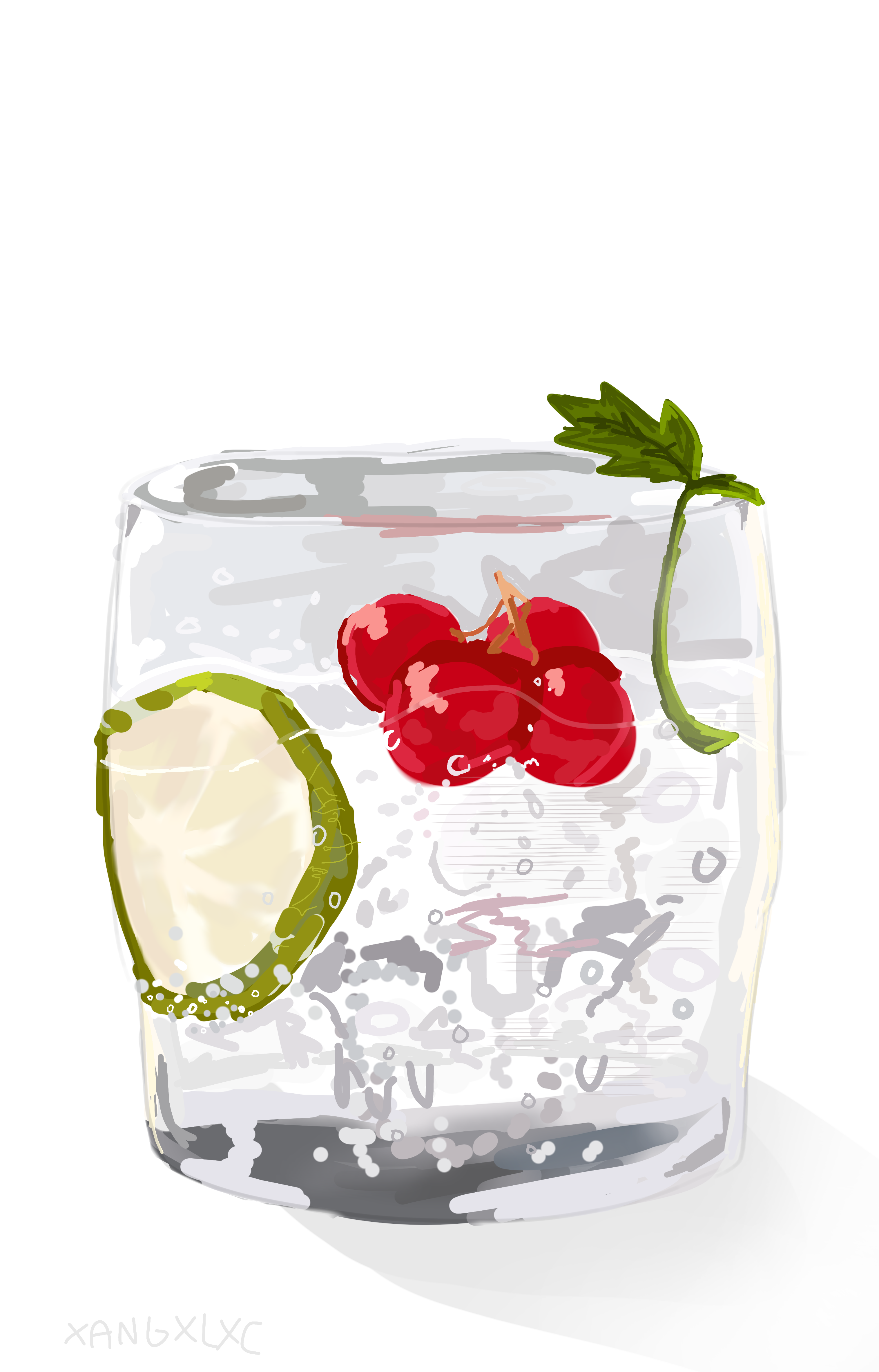 ♥️🍒🍋💧 - ibisPaint