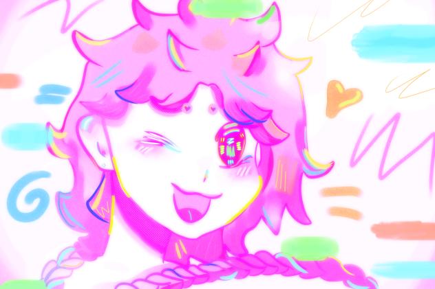 My first drawing on my phone!!