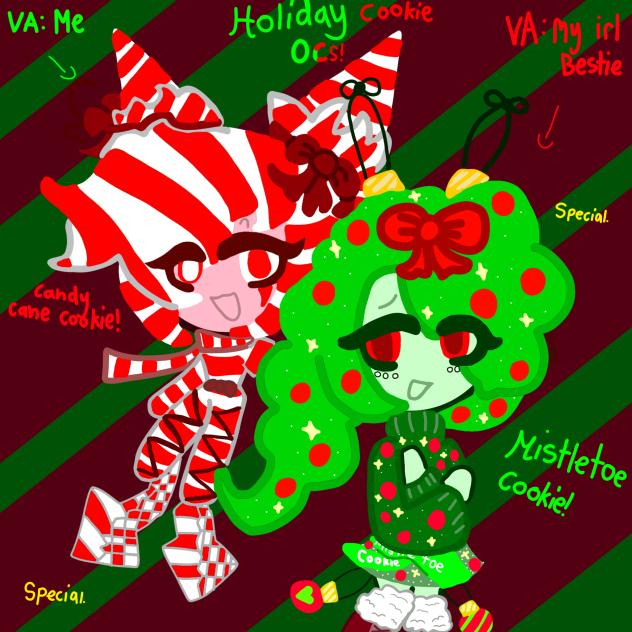 HOLIDAY COOKIE OCS!! - CCC and MTC!!
