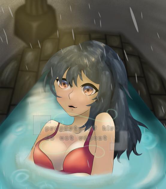 ~alone in the pool~