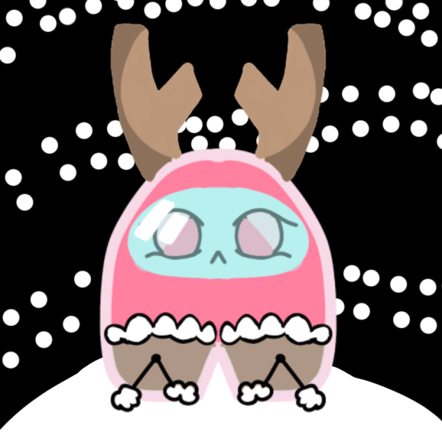 My oc but an among us character