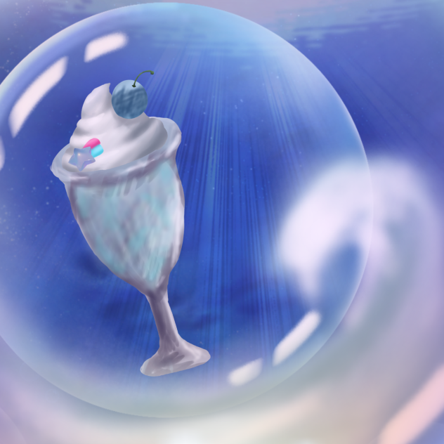 素材を使いまくった絵