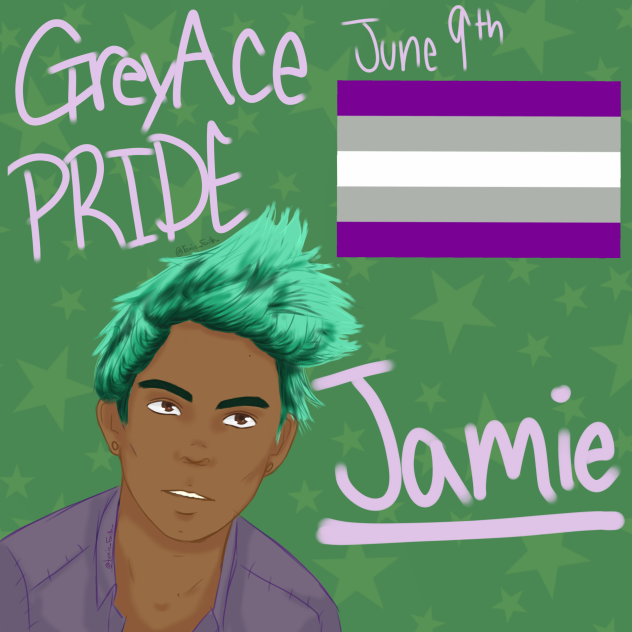 OC Jamie -pride month day 9-