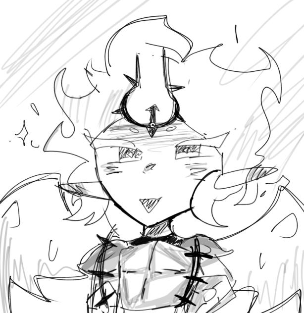 Random Fire Spirit Doodle