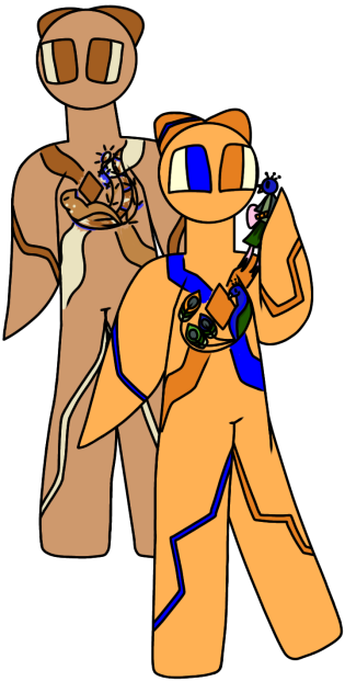 Rani and Chloe (redrawn)