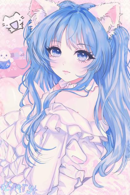🦋💙CUTE ⭐️CAT⭐️ GİRL 💙🦋