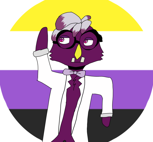 Non binary Floofty pfp