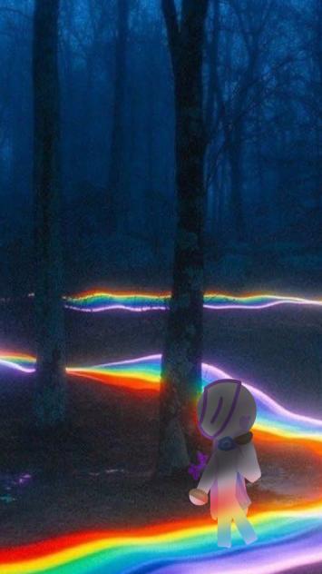 Magical rainbow road
